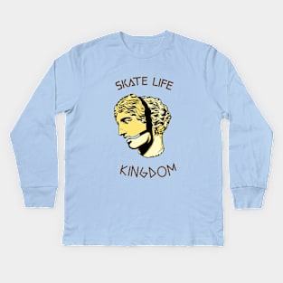 Skate Life Kingdom Kids Long Sleeve T-Shirt